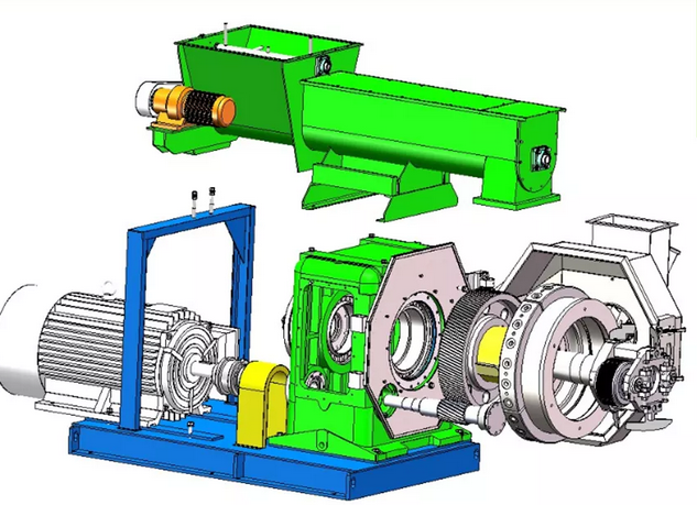 Máquina 3 del molino de la pelotilla de la biomasa del CPM 2ton/H